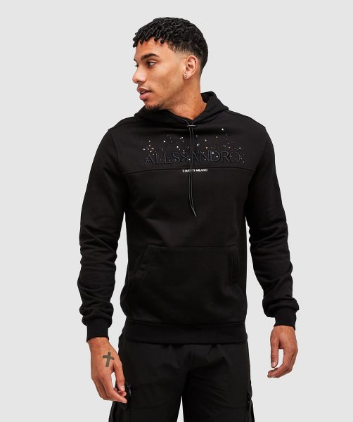 Porta Overhead Hoodie Alessandro Zavetti Jet Black