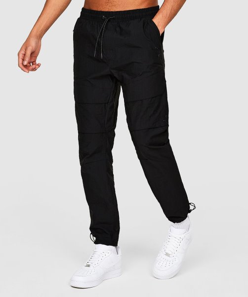 Jet Black Alessandro Zavetti Florenzi Woven Cargo Pant