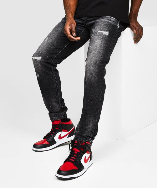 Ettore Loose Fit Jean Black Alessandro Zavetti