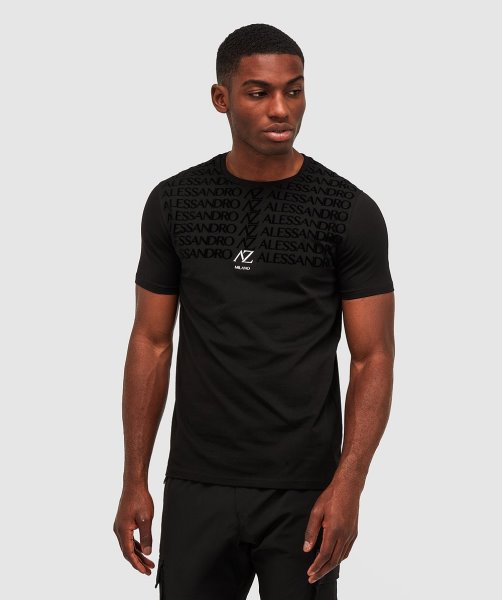 Alessandro Zavetti Black Renossi T-Shirt