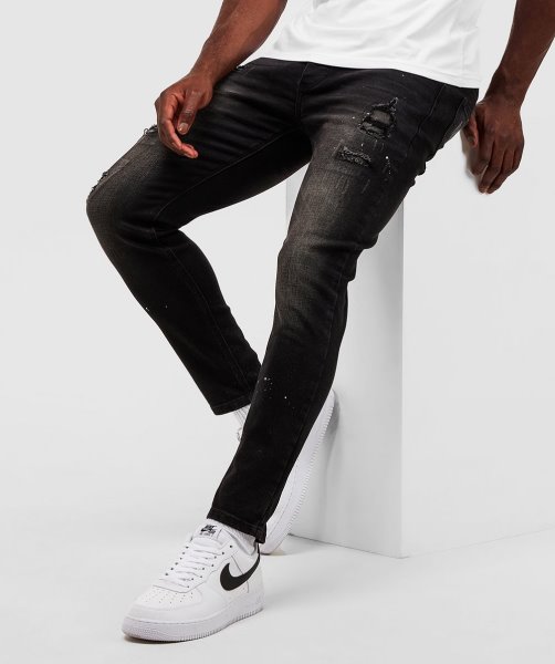 Alessandro Zavetti Apollo 003 Slim Jean Black
