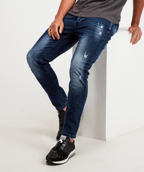 Mid Wash Leonelli Slim Jean Alessandro Zavetti