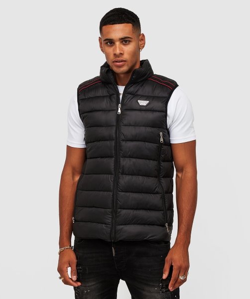 Ivetto Gilet Alessandro Zavetti Jet Black