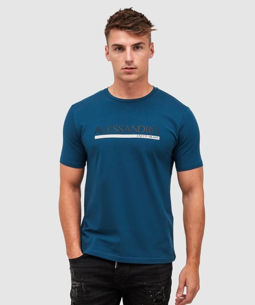 Mersoni 2.0 T-Shirt Petrol Blue Alessandro Zavetti
