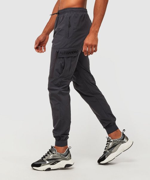 Alessandro Zavetti Charcoal Gabetto 2.0 Cargo Pant