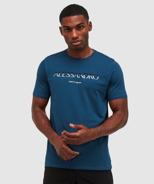 Alorta T-Shirt Alessandro Zavetti Blue