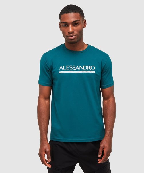 Mersoni 2.0 T-Shirt Teal Alessandro Zavetti