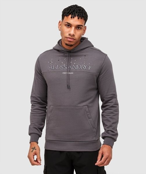 Magnet Grey Porta Overhead Hoodie Alessandro Zavetti