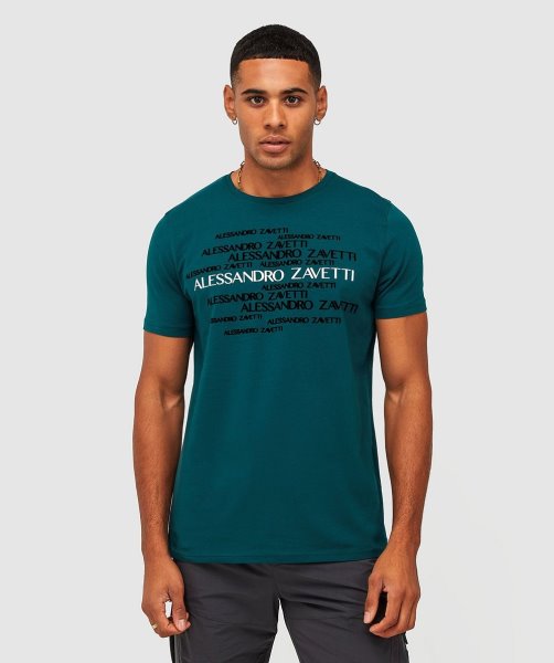 Alessandro Zavetti Teal Novazzi T-Shirt
