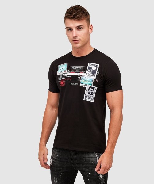 Alessandro Zavetti Jet Black Contraband T-Shirt