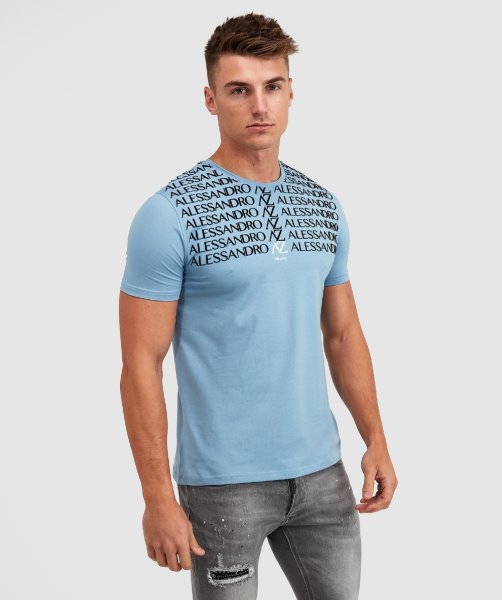 Alessandro Zavetti Blue Renossi T-Shirt