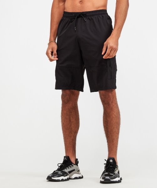 Alessandro Zavetti Marcello Woven Cargo Short Black