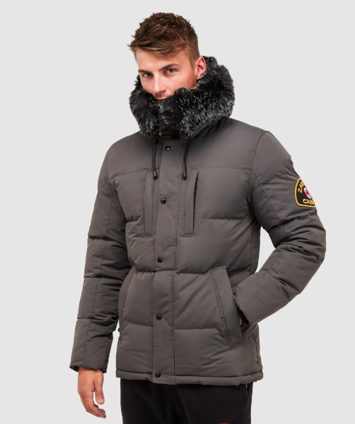 Alessandro Zavetti Asphalt Oshawa 2.0 Puffer Parka Jacket
