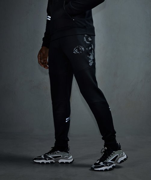 Jet Black Silvatino Jogger Alessandro Zavetti