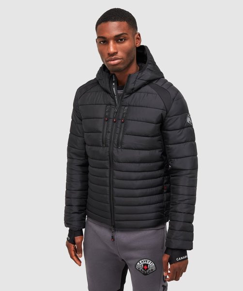 Faro Hybrid Puffer Jacket Black Alessandro Zavetti