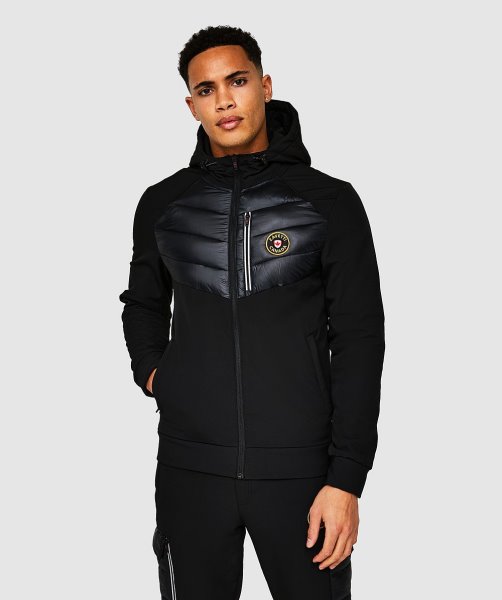 Alessandro Zavetti Votticino 2.0 Zip Hoodie Black