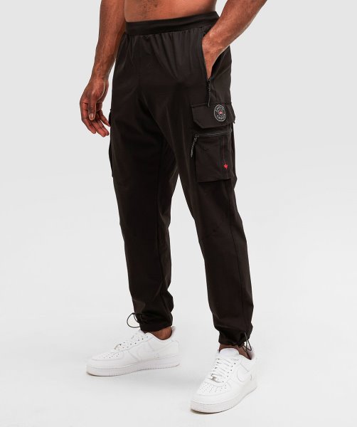 Alessandro Zavetti Porteno 2.0 Woven Cargo Pant Jet Black