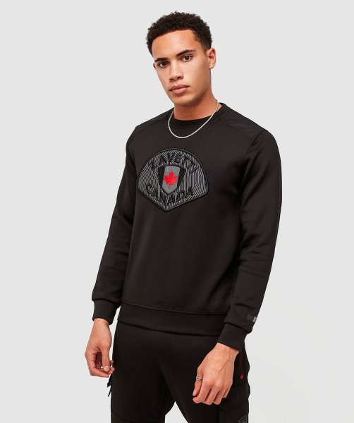 Black Levito Sweatshirt Alessandro Zavetti