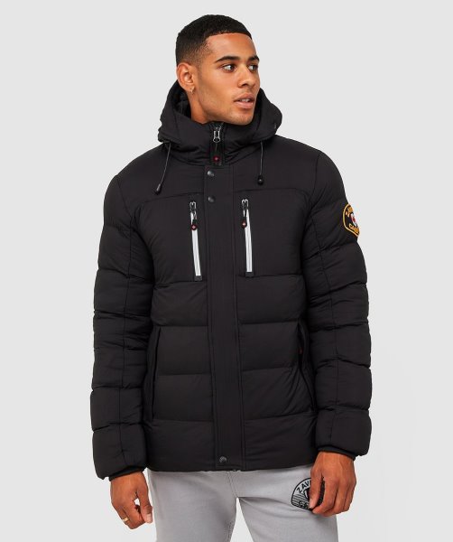 Atlin Puffer Jacket Alessandro Zavetti Black