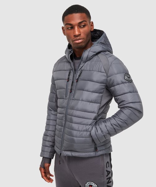 Alessandro Zavetti Faro Hybrid Puffer Jacket Irongate