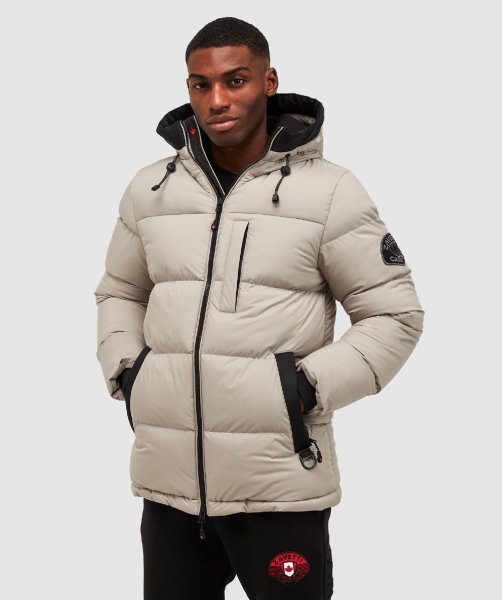 Alessandro Zavetti Stone Leoti Puffer Jacket