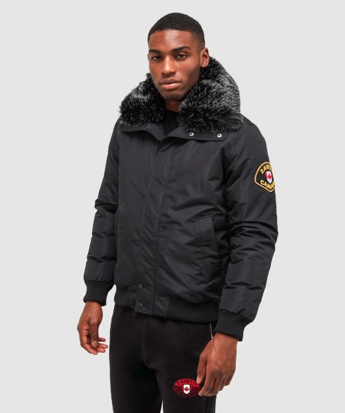 Alessandro Zavetti Black Valter Bomber Jacket