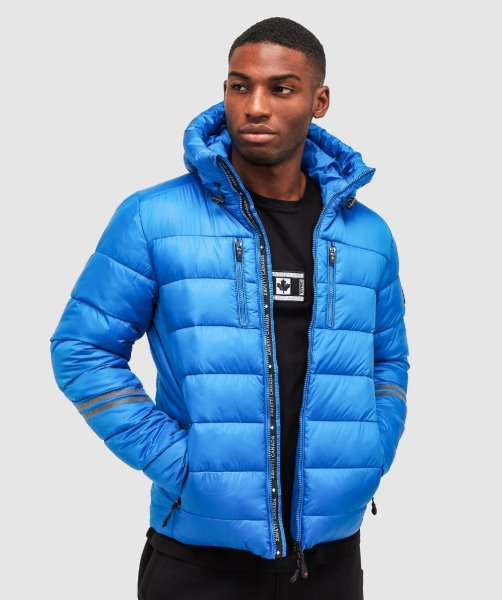 Alessandro Zavetti Pollux Puffer Jacket Blue