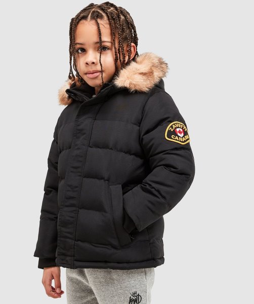 Black Alessandro Zavetti Nursery Oshawa Puffer Jacket