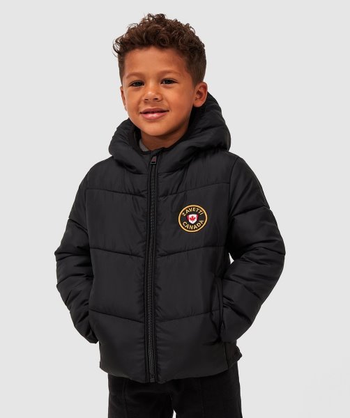 Nursery Telso Hybrid Puffer Jacket Alessandro Zavetti Black