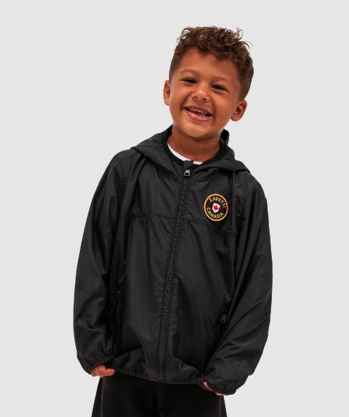 Nursery Vista Windrunner Jacket Black Alessandro Zavetti