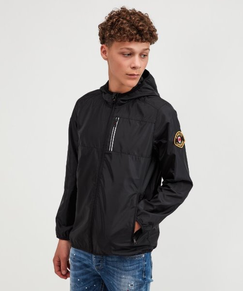 Alessandro Zavetti Junior Vistano Windrunner Jacket Black