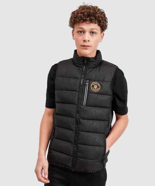 Black Junior Elino Gilet Alessandro Zavetti